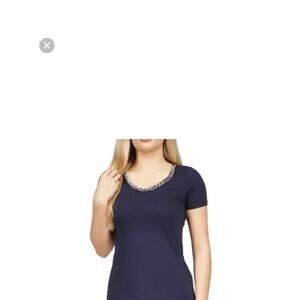 Michael Kors Chain-Trimmed T-Shirt NWT (New with Tags)